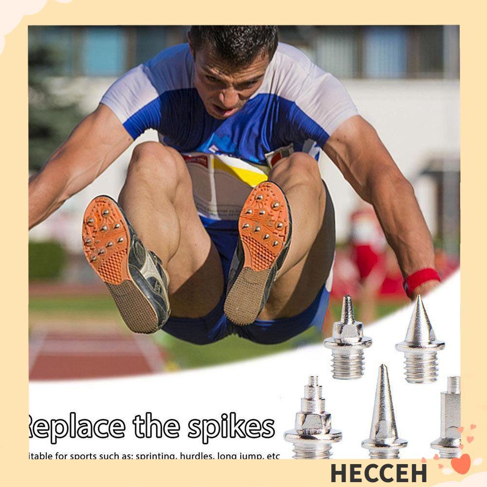 HECCEH รองเท้าสパイค์ 16 ชิ้น สตั๊ดเหล็ก สำหรับวิ่งข้ามประเทศและสนาม