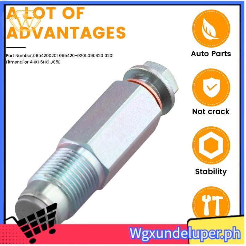 W095420-0201 Common Rail Pressure Relief Limiter Valve สําหรับ 4HK1 6HK1 J05E 0954200201 095420 0201