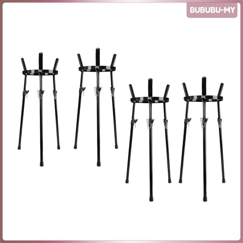 [BububuMY] Travel Djembe Drum Stand ที่วางขาตั้งกล้องโลหะน้ําหนักเบาสําหรับอุปกรณ์เพอร์คัชชันเวทีกลา