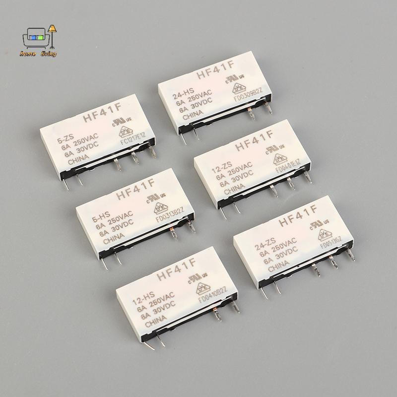 [Onw] HF41F-24-ZS HF41F-12-ZS HF41F-5-ZS HF41F-5-HS HF41F-12-HS HF41F-24-HS รีเลย์อุตสาหกรรม Sub Pow