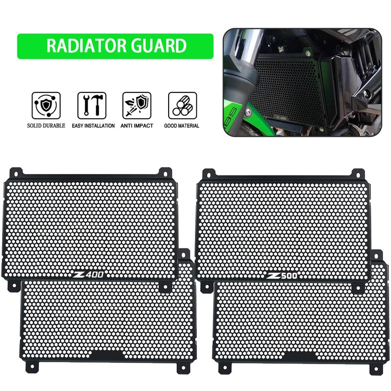 สําหรับ Kawasaki NINJA500 หม้อน้ํารถจักรยานยนต์ Grill Guard Cooler Protector สําหรับ Ninja 400 500