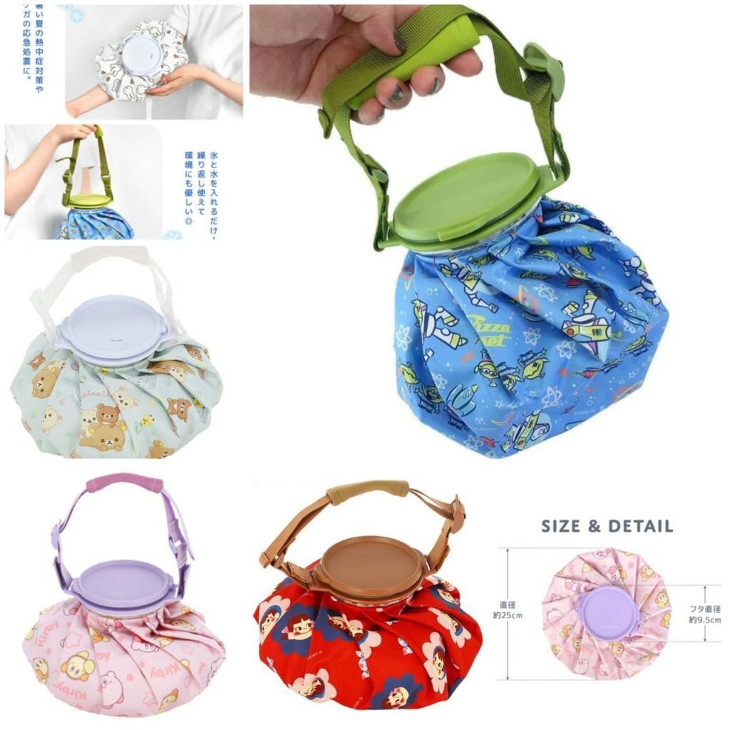 ถุงน้ำแข็ง แบบมีสายคล้อง Character Ice Pack / Ice Bag ขนาด 25 cm. - Marushin