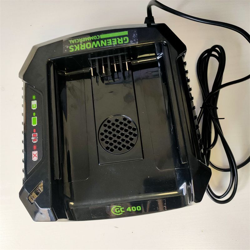 Greenworks เกรโบ82V เครื่องชาร์จ GC400แบตเตอรี่ลิเธียมอเนกประสงค์ แท่นชาร์จอะแดปเตอร์ไฟฟ้า
