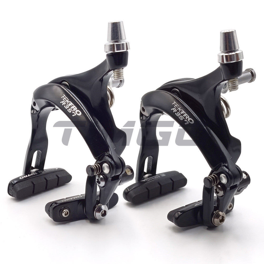 Tektro R357 เบรค C-Brake แขนยาว สำหรับจักรยานถนน / จักรยานพับ Dual Pivot Caliper ระยะเบรค 55-73mm ราคา ถูกที่สุด ดีลบีเคเค แกลเลอรีภาพที่ 2