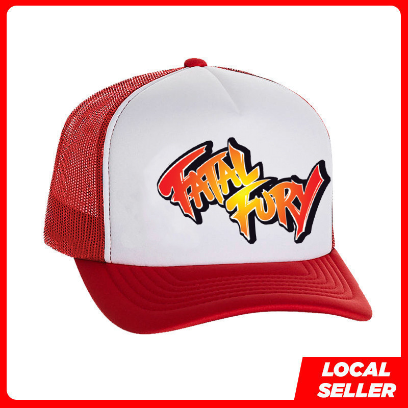 2026 Fatal fashion Fury SNK Topi Vintage Game Adjustable Snapback Trucker Cap