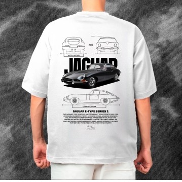 เสื้อเสื้อยืด Jaguar E-type Series 1