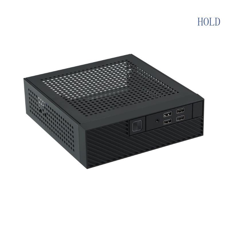 ฤดูร้อน M10 Mini ITX HTPC คอมพิวเตอร์เดสก์ท็อปแชสซี HTPC กรอบกระจายความร้อน MINI HTPC สําหรับ Home V