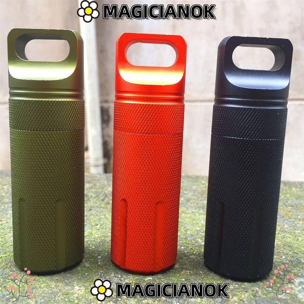 MAGICIANOK EDC Kit ขวดซีลแคปซูลอลูมิเนียมกลางแจ้ง