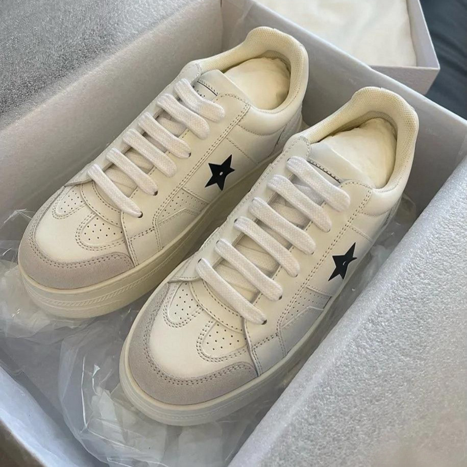 D Platform Platform Shoes รองเท้าผ้าใบลําลอง