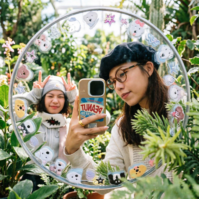 Aesthetic กระจกนูน Travel Selfie Mirror thumbnail 4