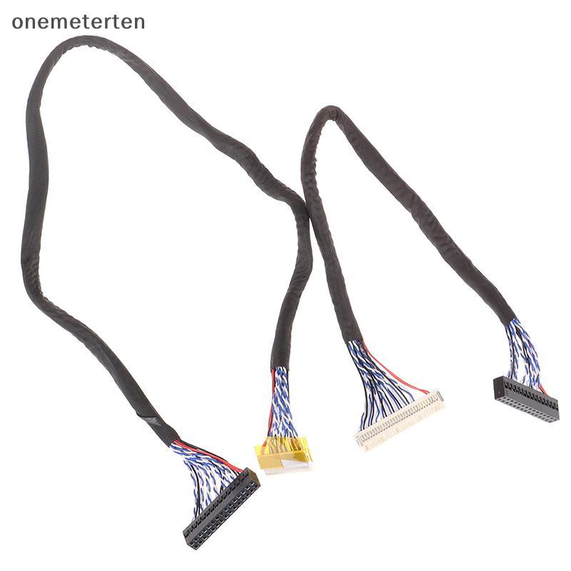 Rten LVDS สาย FIX-30P-S6 30pin double 2 ch 6 บิต dual 6bit แผง LCD หน้าจอสาย N