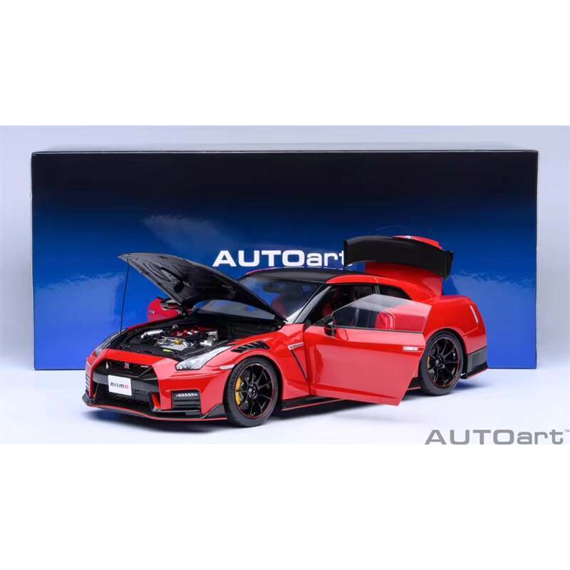Autoart 1/18 NISSAN NISSAN GT-R (R35) NISMO 2022 ตกแต่งโมเดลรถ