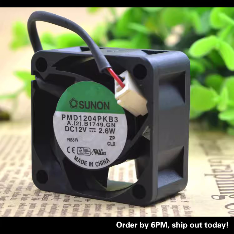 Jianzhun SUNON PMD1204PKB3 12V 2.6 W 4020 4 ซม.Double Ball พัดลมควบคุมอุณหภูมิ