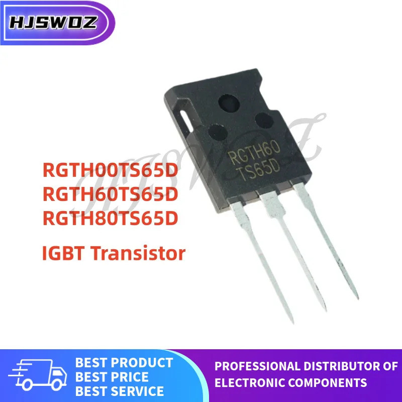 5 ชิ้น/ล็อตใหม่ RGTH00TS65D RGTH60TS65D RGTH80TS65D RGTH60 RGTH00 RGTH80 TO-247 IGBT ทรานซิสเตอร์ในส