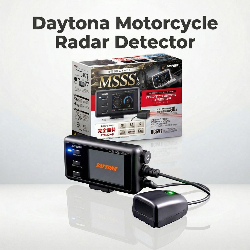 Daytona Motorcycle Radar Detector Accessories for MOTO GPS LASER Series
