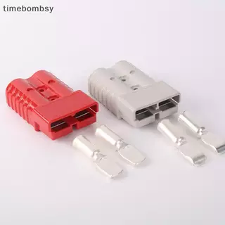 (เวลา) 1PC 600V 50/120A Anderson Plug Set Battery Power Qui Connector Anti Dust Cap Cover Terminal for Trailer Boat Caravan Connections (TH)