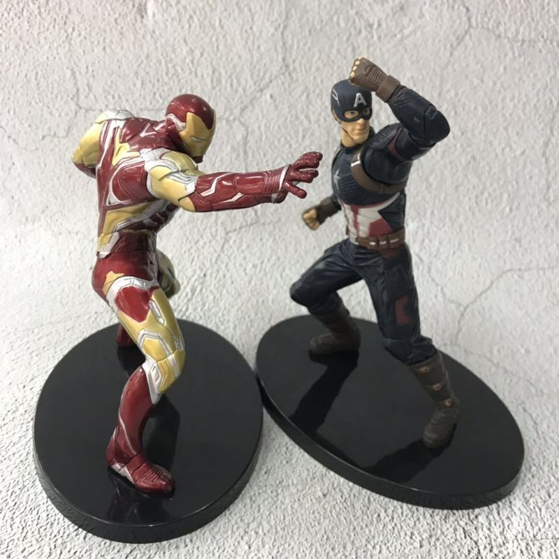 Avengers Infinity War BP Iron Man กัปตันอเมริกา Boxed Figure ตกแต่งโมเดล