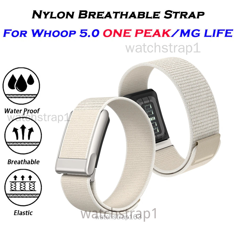 ใหม่ไนลอน Breathable สําหรับ Whoop 5.0 ONE PEAK สมาร์ทนาฬิกากีฬากลางแจ้งสายคล้องคอสําหรับ Whoop MG LIFE อุปกรณ์เสริม