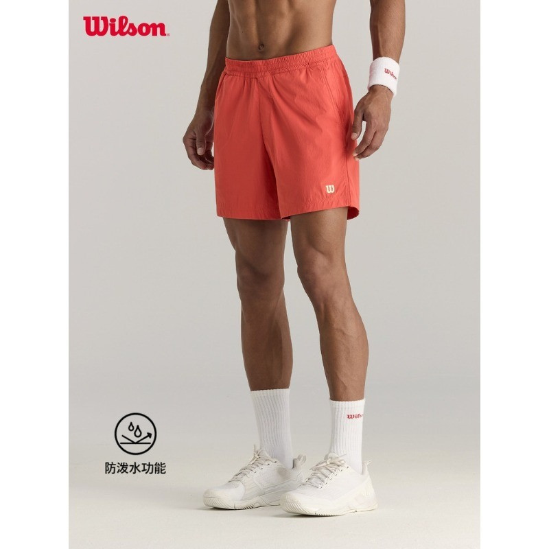 Shorts กีฬาสำหรับผู้ชาย Wilson Speed Dry เหมาะสำหรับการเล่นเทนนิสและการออกกำลังกาย