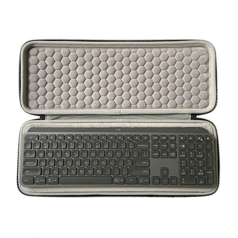 เหมาะสําหรับ Logitech MX Keys/KEYS S ไร้สายบลูทูธคีย์บอร์ดป้องกัน Hard Shell กระเป๋าถือกรณีกรณี