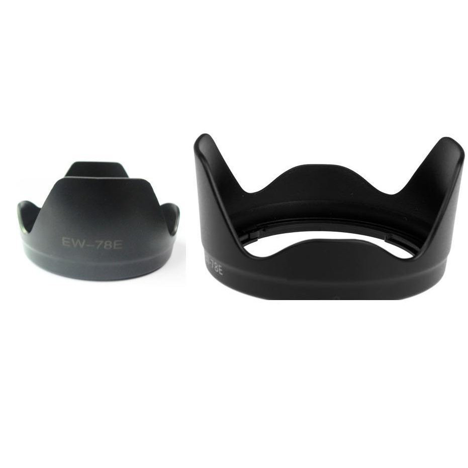 เหมาะสําหรับ Canon 7D EF 15-85mm 15-8 5 Pullover EW-78E Mount Reversible Hood