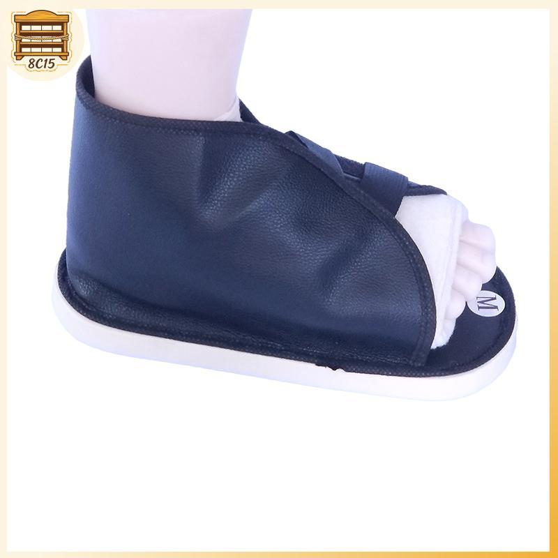 [8C15] Anti Slip Flat Cast Walking Boot Shoe Breathable Foot Protection Broken Recovery Foot Drop Br