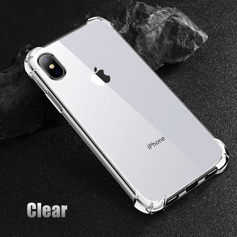 CASE IPHONE X XS XR XS MAX Soft Anticracking Air bag Jelly Case