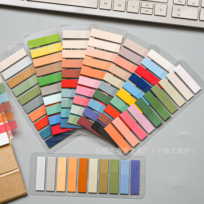 สีลูกกวาดกันน้ําสัตว์เลี้ยงดัชนีบันทึกการจัดหมวดหมู่การสอบนักเรียนบันทึกเหนียวบันทึกสํานักงานกระดาษโน้ต