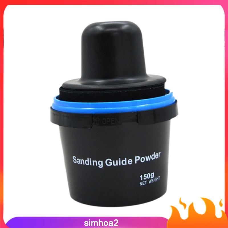 [Simhoa2] Dry Guide Coat สีดํา W/ Applicator Surface Auto Bodyshop ซ่อมสําหรับเฟอร์นิเจอร์