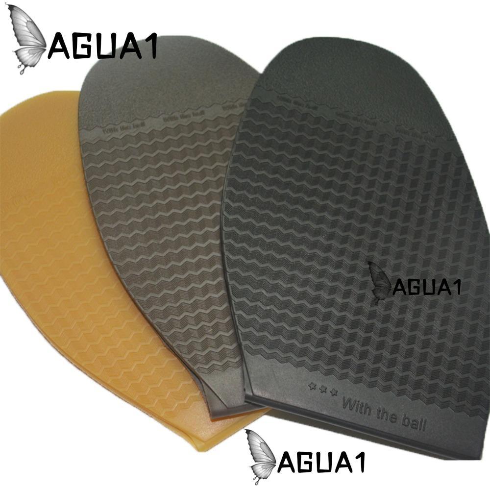 AGUA1 สติกเกอร์เสื่อรองเท้า,แผ่นฝ่าเท้ากันลื่นกันลื่น,แผ่นพื้นหนาทนต่อการสึกหรอแบบมีกาวในตัวที่ทนทาน