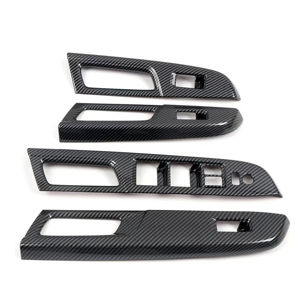 เหมาะสําหรับ 14-19 Subaru WRX/WRX STI ภายในที่เท้าแขนกระจกแผงยกสติกเกอร์ตกแต่ง