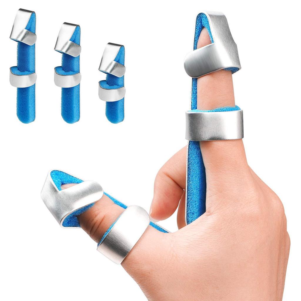 Finger Bone Fixing Cover อลูมิเนียมนิ้วมือหัก Fixing Splint Rehabilitation Fixing Splint Finger Fixi