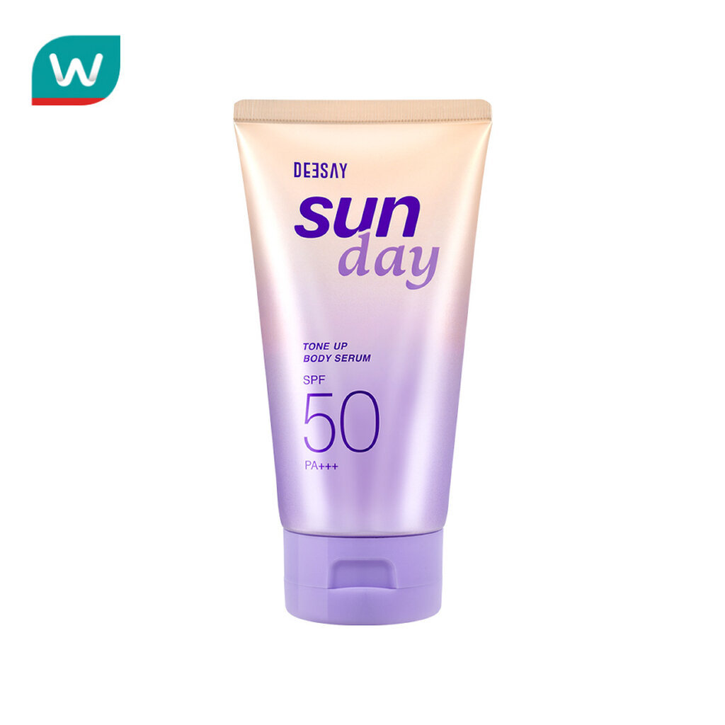 Deesay ดีเซ้ย์ซัน เดย์โทน อัพ บอดี้ เซรั่ม SPF50 PA+++ 80มล.
