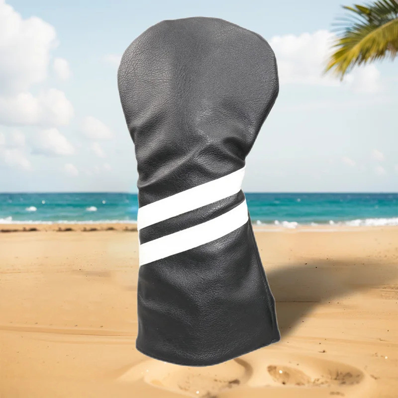 Golf Club Head Cover PU Leather Fairway Wood Head Cover Waterproof Golf Driver Headcover for Driver 