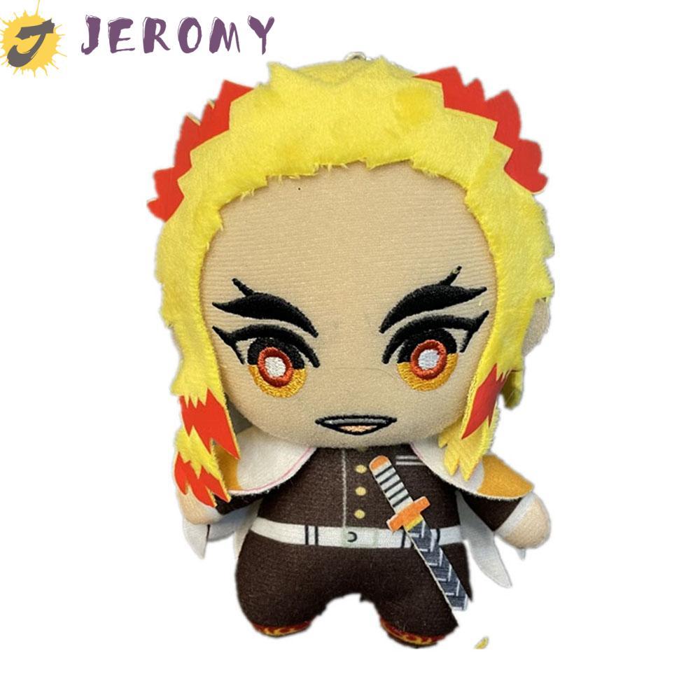 JEROMY ตุ๊กตาของเล่น Kyoujurou Nezuko ของขวัญ Giyuu Kimetsu ไม่มี Yaiba Zenitsu ตุ๊กตาเครื่องประดับ