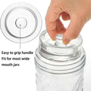Cutie Glass Weight สําหรับหมัก Mason Jar ทําความสะอาดง่าย การหมักน้ําหนัก