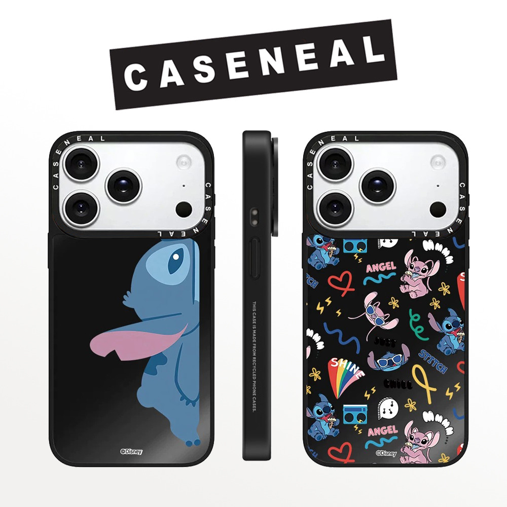 Drop proof CASENEALเคสโทรศัพท์สําหรับiPhone 17ProMax 17pro 17 air 16promax 16 15promax 15 14promax 13 13Promaxเคสแข็งน่ารักStitch 12PromaxกรณีiPhone 11คุณภาพสูง