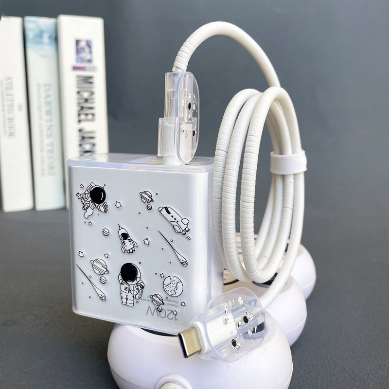 เหมาะสําหรับ Redmi K80Pro K70/pro K70 Extreme Edition Data Cable Protective Case 120W Charger Windin