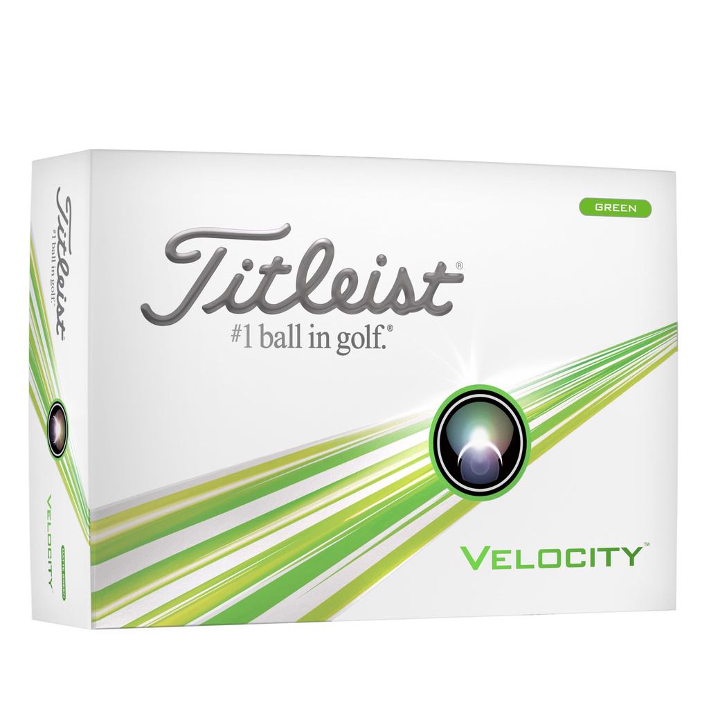 TITLEIST Golf Balls 24 VELOCITY GREEN DZ Unisex Green