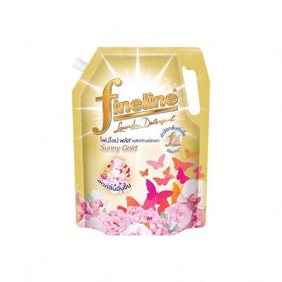 Fineline Sunny Gold ไฟน์ไลน์ซักผ้า ถุง 1250 ml สีทอง