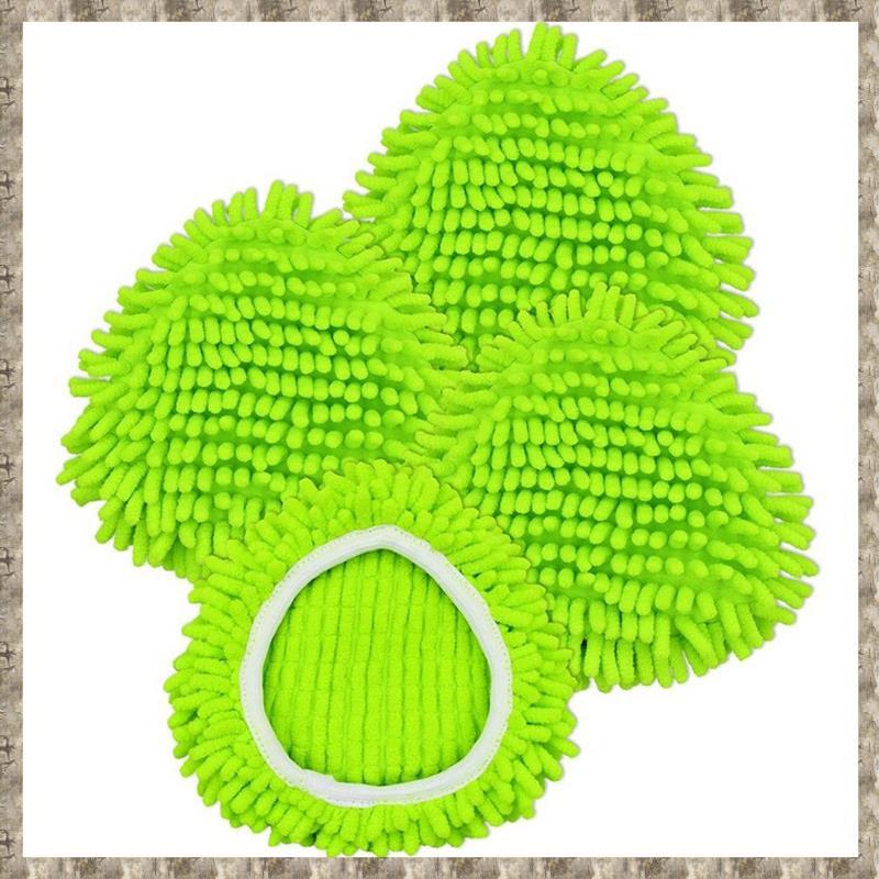 [zv0lma8i] สําหรับ Turbo 2 in 1 EasyWring&Clean Mop, Chenille Refills สําหรับ Mop 1-Tank