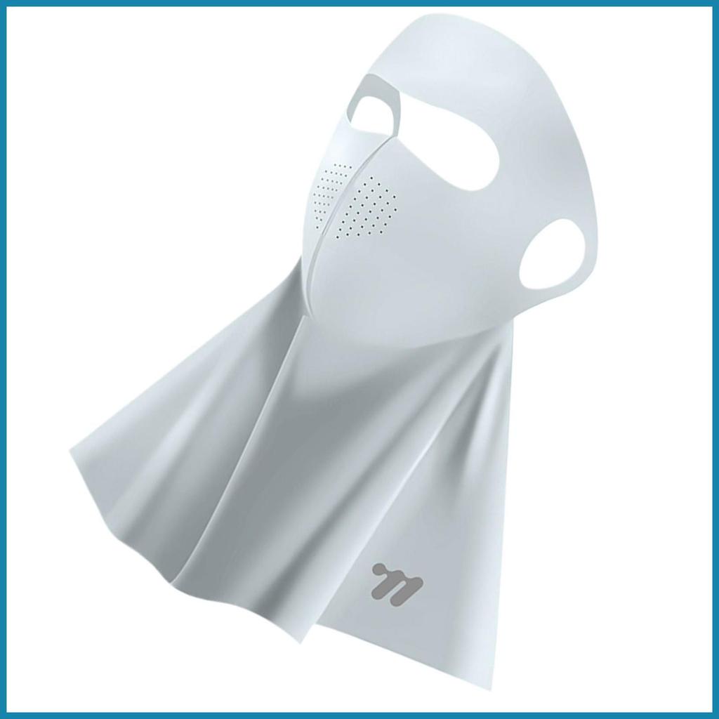 หน้ากากป้องกันด้าน SPF สำหรับใบหน้าและคอ ให้ความเย็นขณะใช้งาน