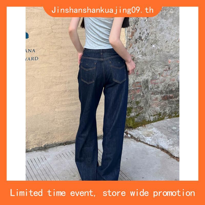 PTJ30306 Gabriela Super Barrel กางเกงยีนส์ขากระบอกใหญ่ปัก PROMTHONG