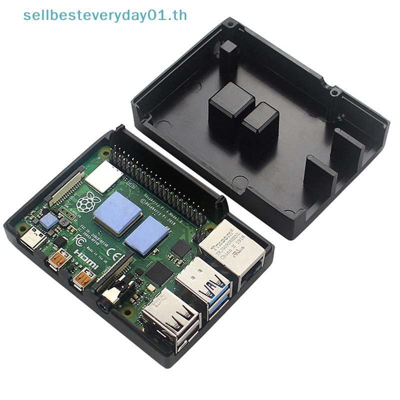 & Sellingbest & For GeeekPi Raspberry Pi 4 CNC Aluminium Case With Fan Heatsinks For Pi 4B.