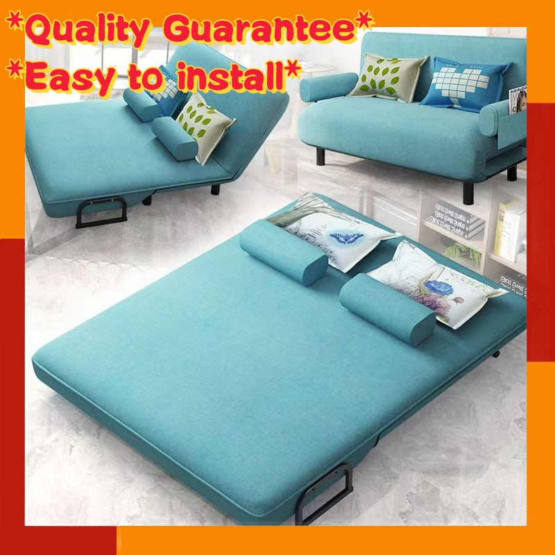 Extendable, comfortable, multi-functional sofa bed; large living room sofa bed; foldable living room