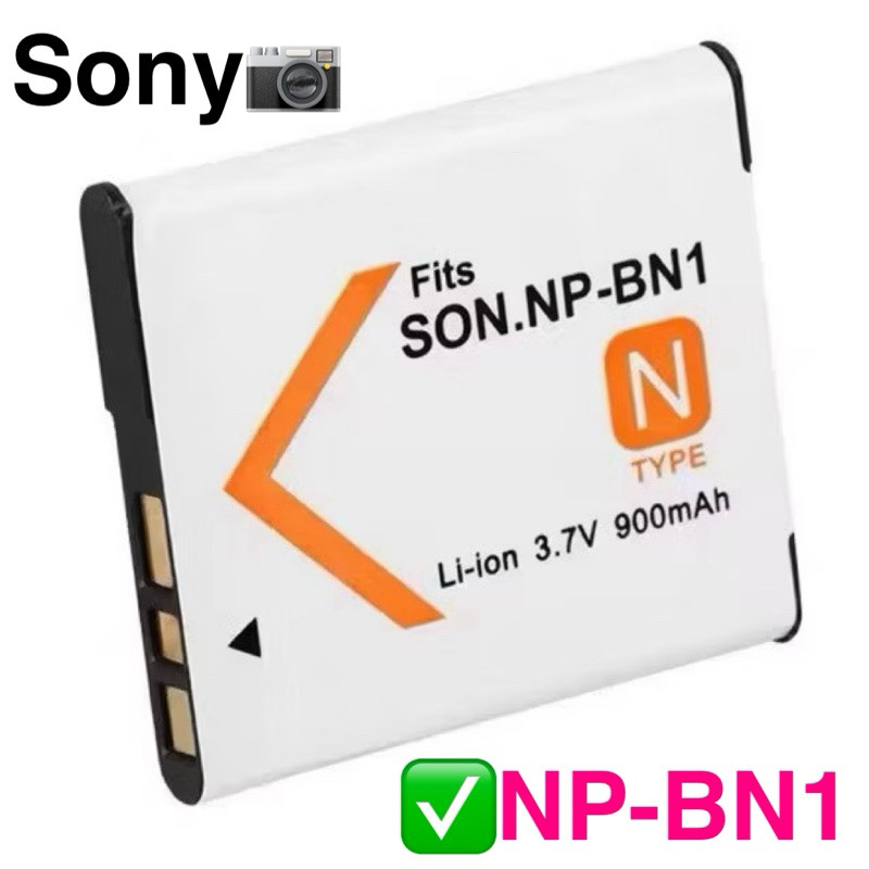 แบตเตอรี่กล้องSony ✅NP-BN1📌 NP BN1 BN แบตเตอรี่สำหรับ SONY DSC TX9 T99 WX5 TX7 TX5 W390 W380 W350