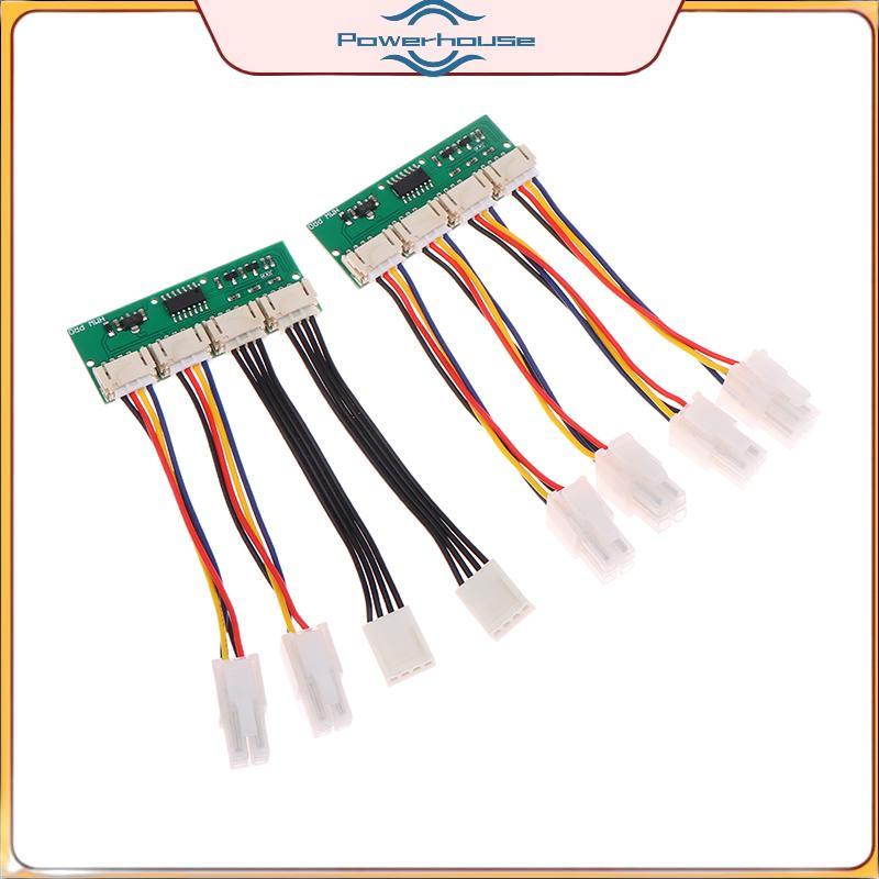 POWER 12V 4-in-1 Square 4Pin พัดลมจําลองจําลองจําลองจําลองพิเศษสําหรับ Antminer S21 S19kpro T21 KS5 