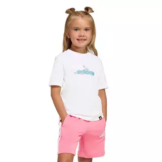 adidas ไลฟ์สไตล์ เสื้อยืดพิมพ์ลาย SUMMER ADVENTURES สำหรับเด็ก เด็ก สีขาว KA0516