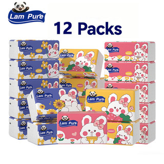 【BUY 10 TAKE 2】Facial Tissue Table Napkins Tissue Face Friendly Friendly Soft Affordable Paper Towel 3 Types Of Packaging