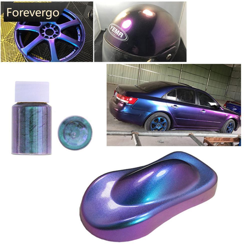 FVG 10g รถ Chameleon Pigment Powder เปลี่ยนสี Pigment ตกแต่งรถ Pearlescent Pigment Powder